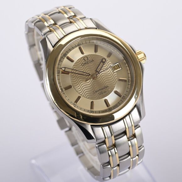 OMEGA Seamaster 120 2311.11 18k Gold 36mm Men\'s Watch +Box & Papers main image 4